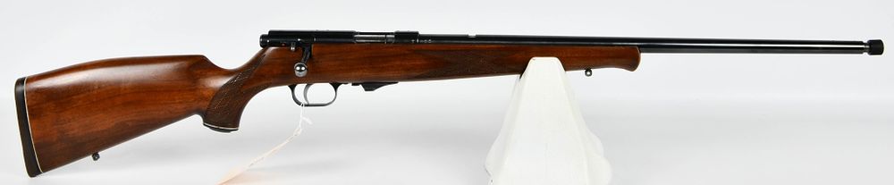 Lot 573: German Weihrauch HW 60 J Bolt Rifle .17 HMR