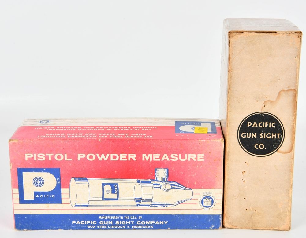 Lot 595: 2 Vintage Pacific Gun Powder Uniflows