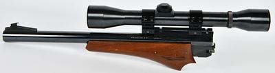 Thompson Center Arms Super 14 Barrel W/ Scope. Chambered In 7mm T/CU Comes With Wood Front