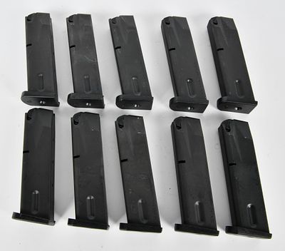 Lot of 10 New Factory Beretta M9 & 92FS Magazines. Here We Have a Lot of 10 New Factory Beretta