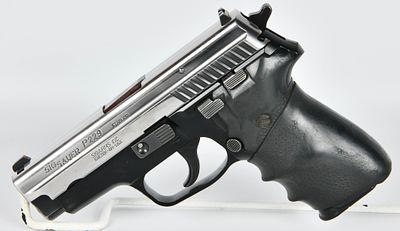Sig Sauer P229 Stainless Semi Auto Pistol 9MM. The Sig Sauer P229 Stainless Duo-tone, chambered