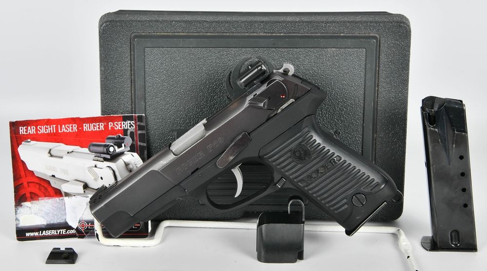 Lot 1050: Classic Ruger P89 Semi Auto Pistol 9MM