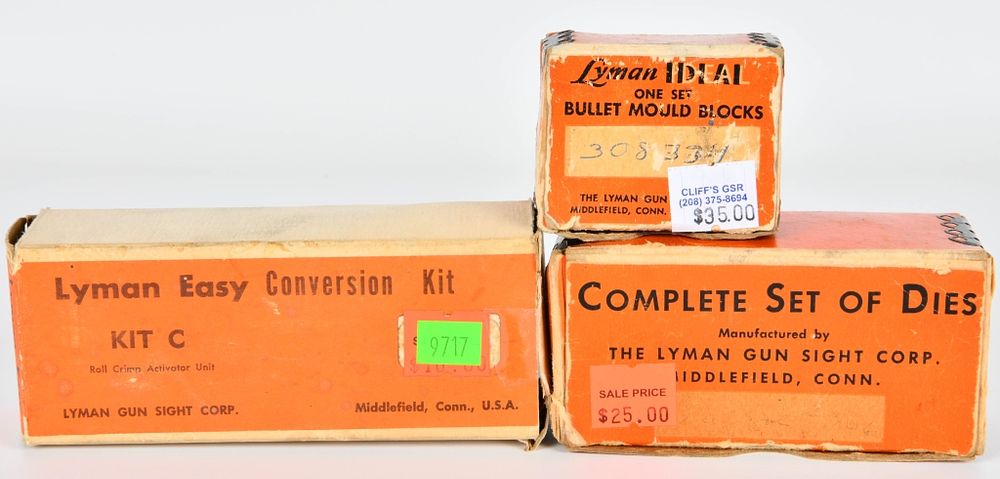 Lot 1060: Lyman Easy Conversion Kit & .30-06 Die & 308 moul