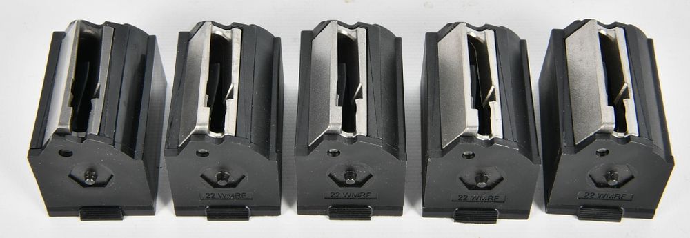 Lot 1126: Lot of 5 Factory Ruger .22 Magnum Magazines
