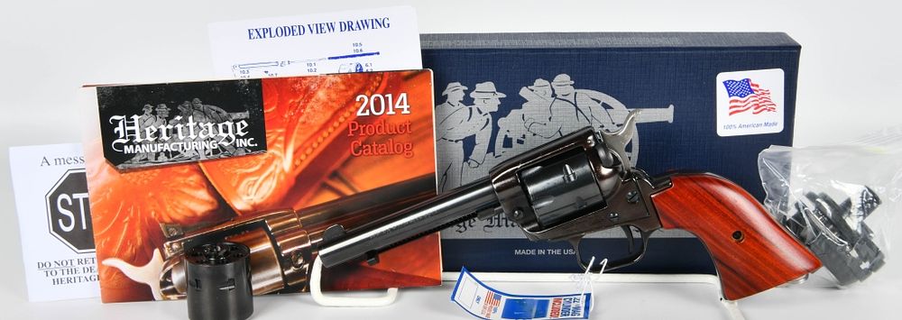 Lot 1155: Heritage SAA Rough Rider Revolver Combo