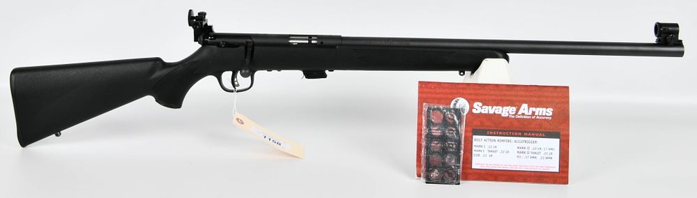 Lot 1158: Savage Mark II Target Bolt Action Rifle .22 LR