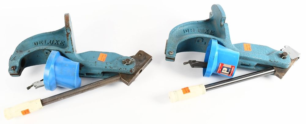 Lot 1179: 2 Vintage Pacific Single Stages Reloading Presses