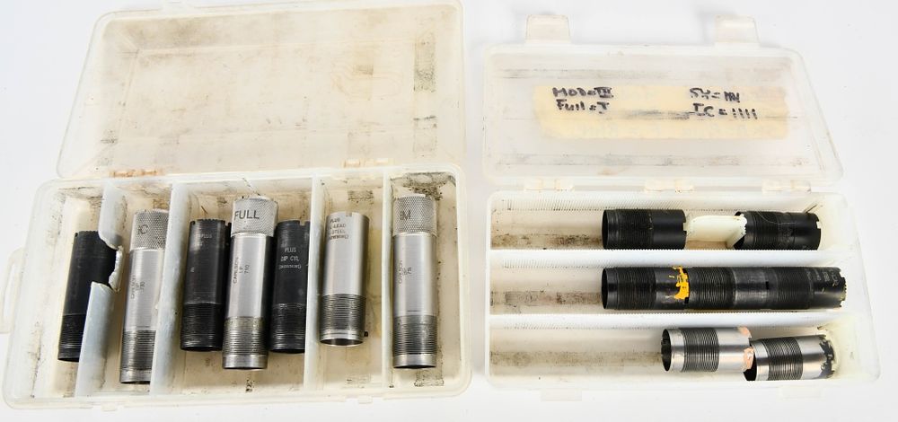 Lot 1199: 14 various Choke tubes various MFG and sizes