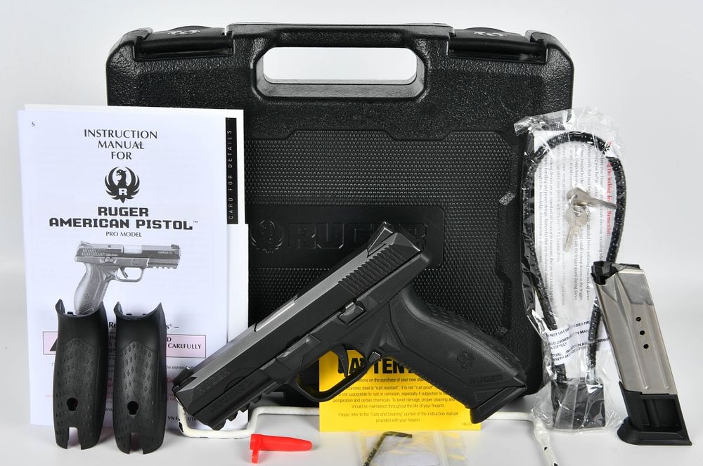 Lot 1200: Ruger American Semi Auto Pistol 9MM