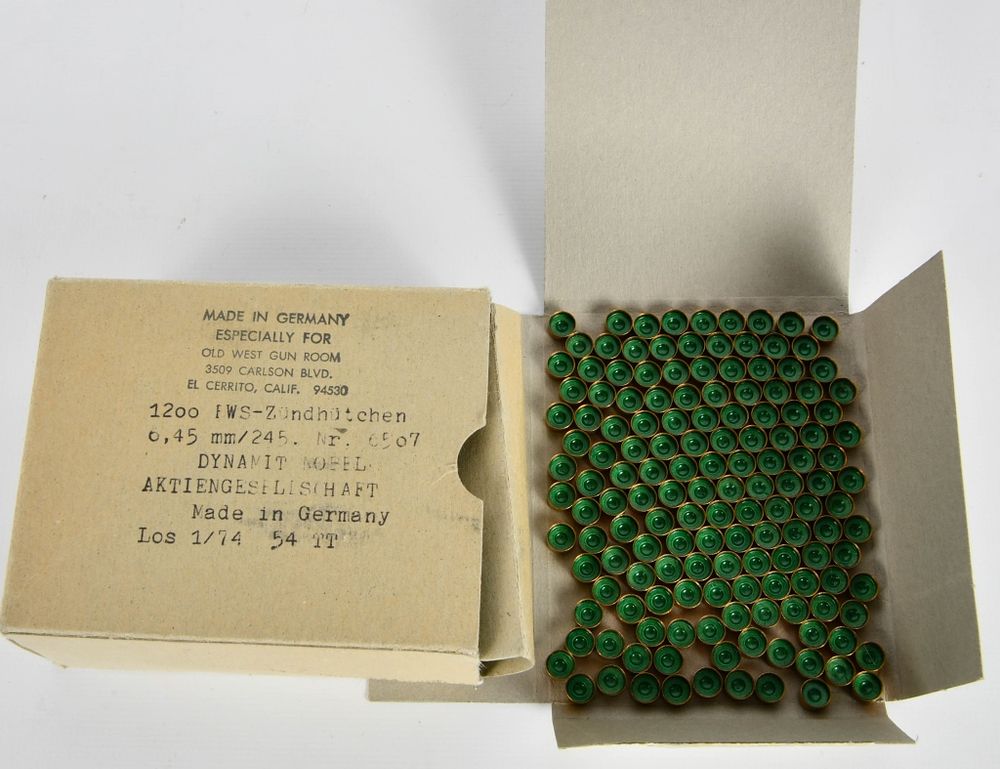 Lot 1240: Vtg Dynamit Nobel Berdan Reloading Primers