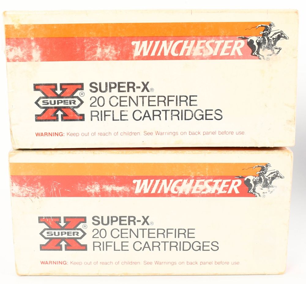 Lot 1243: 40 rds Winchester Super X 307 win ammo