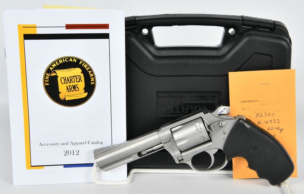 Lot 1245: Charter Arms Target Pathfinder Revolver .22 Magnum
