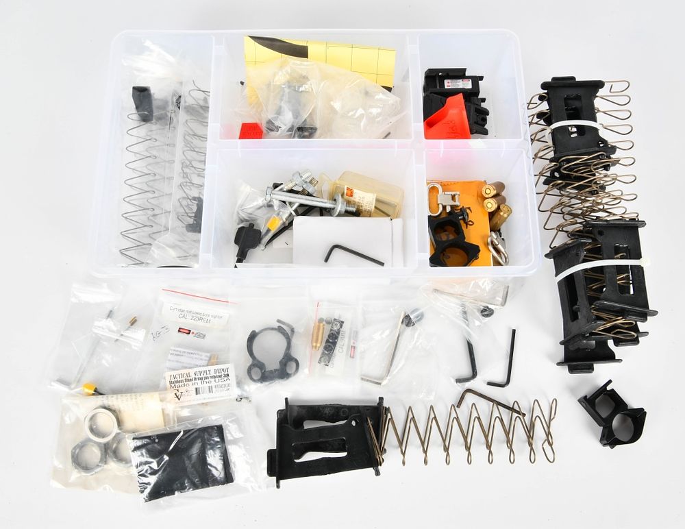 Lot 1259: Grab bag of Gunsmithing Goodies: springs