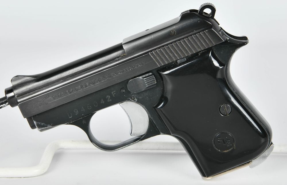 Lot 1281: FIE Titan Semi Auto Pistol .25 Caliber