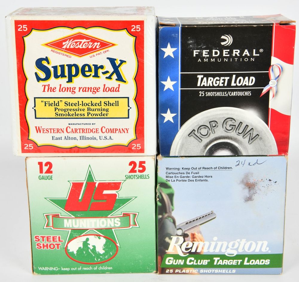 Lot 1303: 99 rds 12 gauge ammo various mfg