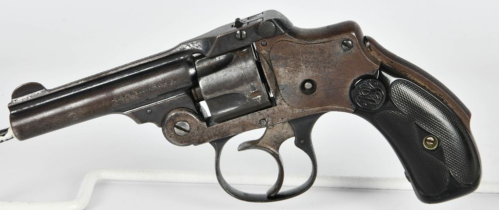 Lot 1377: Smith & Wesson Top Break Lemon Squeezer .32