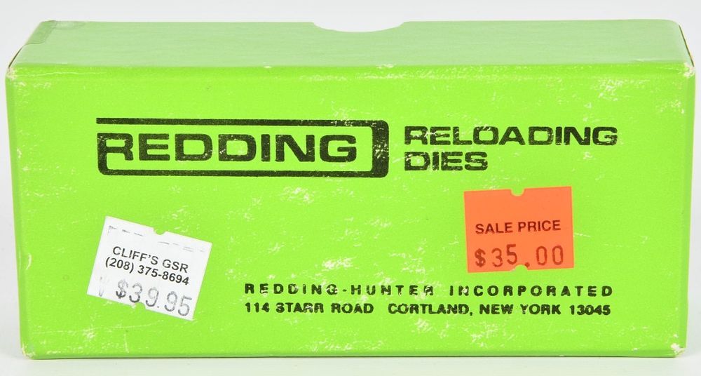 Lot 1384: Redding Reloading 6.5/284 Win Body Die