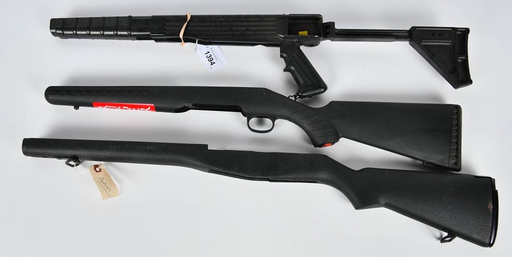 Lot 1394: 3 Various Style Replacement Stocks