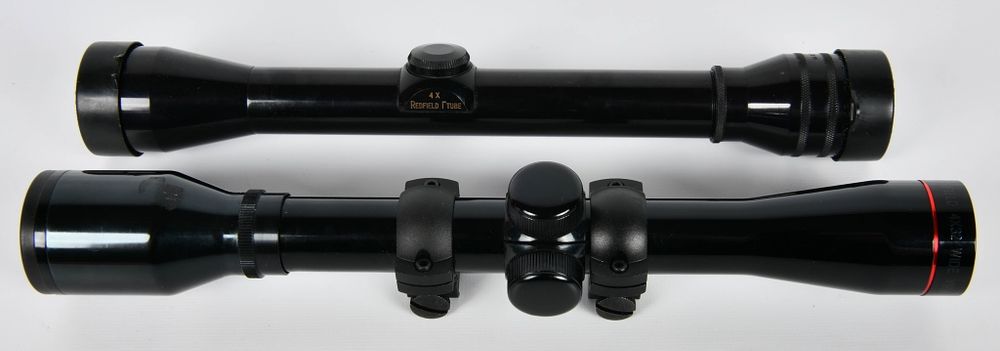 Lot 1448: 2 Matte Black Riflescopes