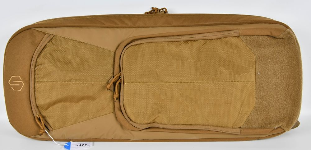 Lot 1475: Savior Tan Color Tactical Padded Rifle Case