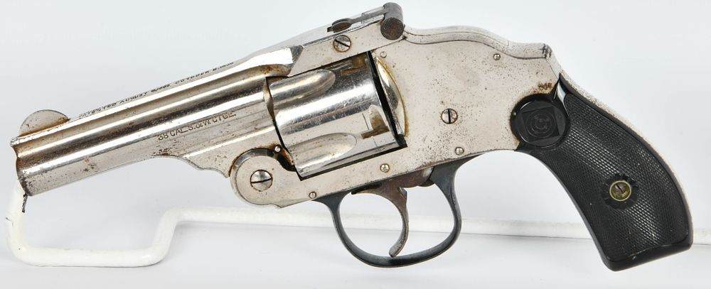 Lot 1491: Harrington & Richardson Top Break Hammerless .38