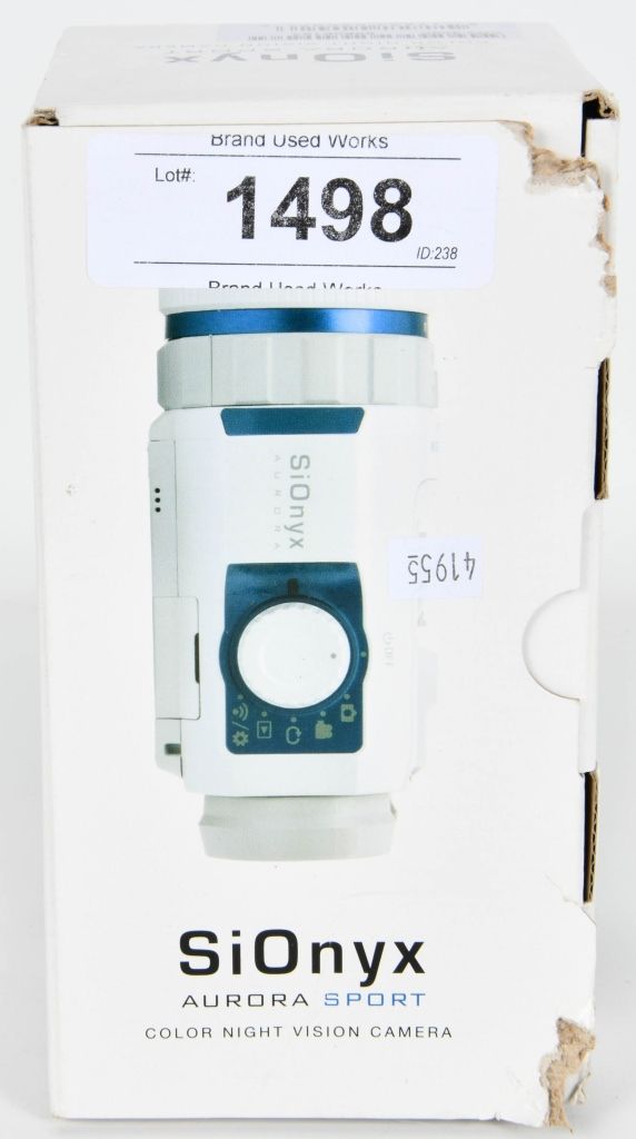 Lot 1498: SiOnyx Aurora Sport Digital Night Vision Camera