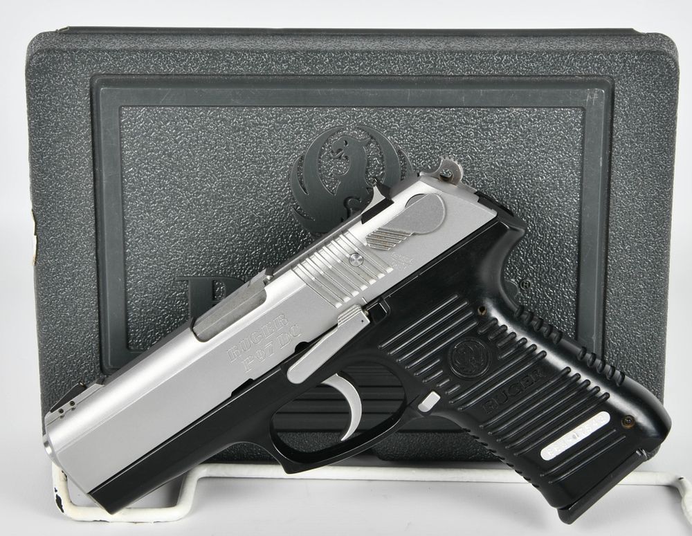 Lot 1545: Ruger P97 DC Semi Auto Pistol .45 ACP