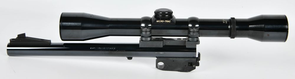 Lot 1577: Thompson Center Arms .270 Rem Barrel W/ Scope