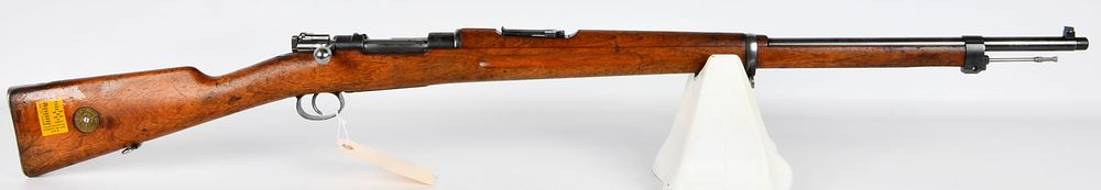 Lot 1446: Swedish Mauser M/96 Bolt-Action Rifle by Carl Gustafs, Dated 1915