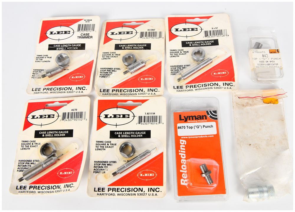 Lot 77: A Group of Modern Firearm Reloading Tools by Lee Precision and Lyman