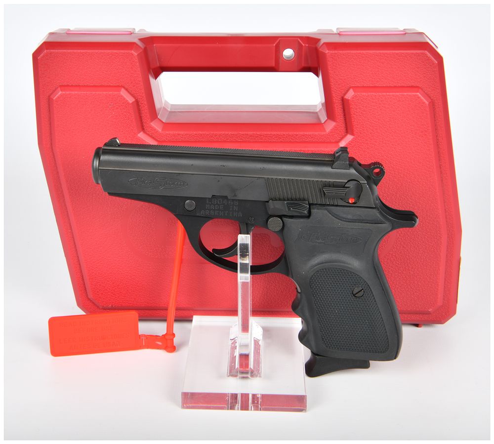 Lot 102: Bersa FireStorm .380 ACP Semi-Automatic Pistol with Case and Magazine