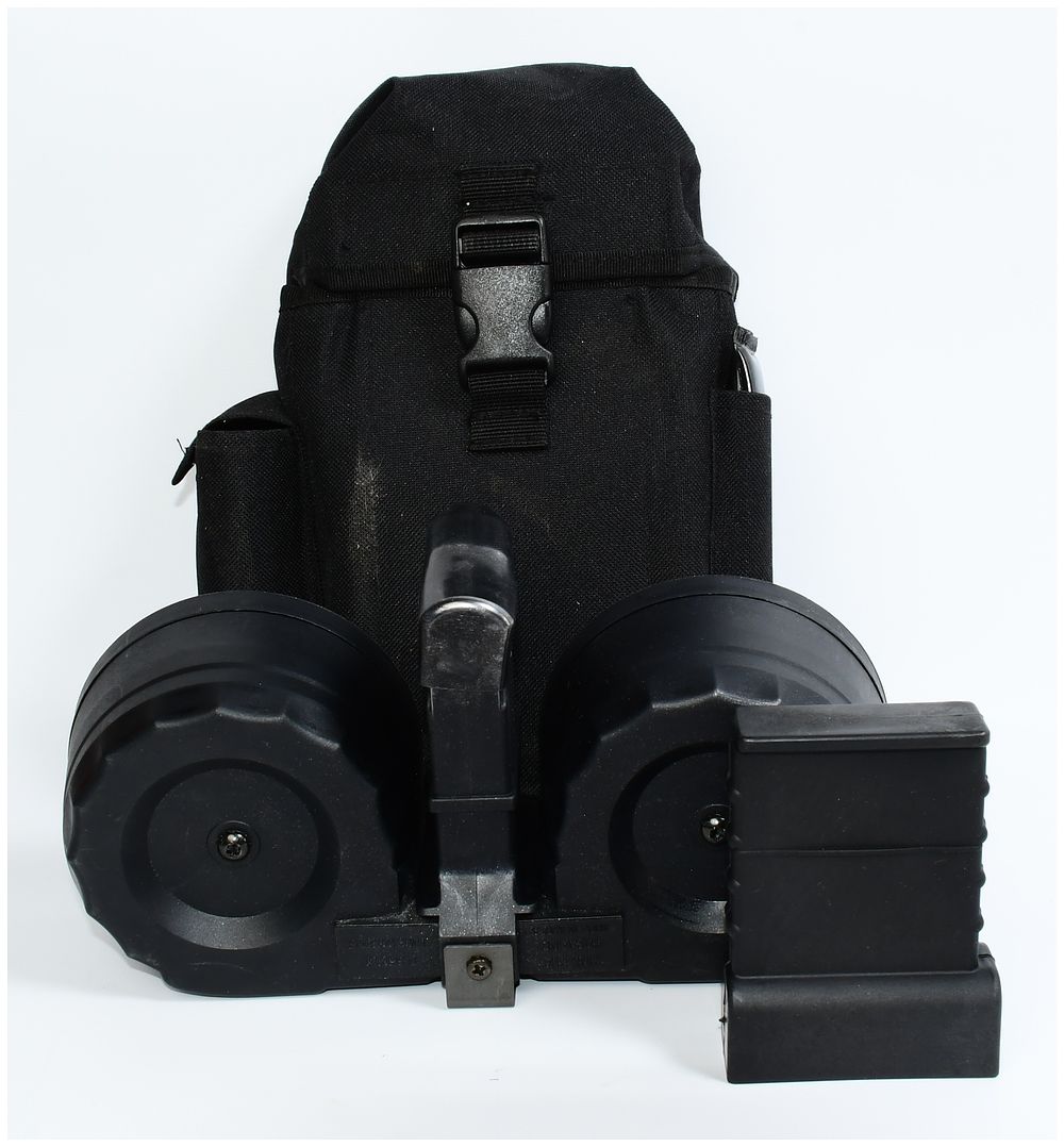 Lot 113: KCI Korean-Made 100-Round 5.56mm Drum Magazine for Ruger Mini-14