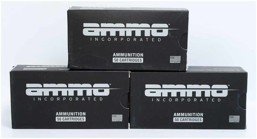 Lot 208: Ammo Inc. 44 Mag 240gr TMC Ammunition, 150 Rounds