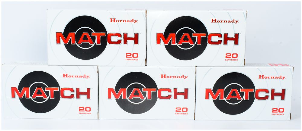 Lot 223: Hornady 6mm ARC 108 gr ELD Match Ammunition, 100 Rounds