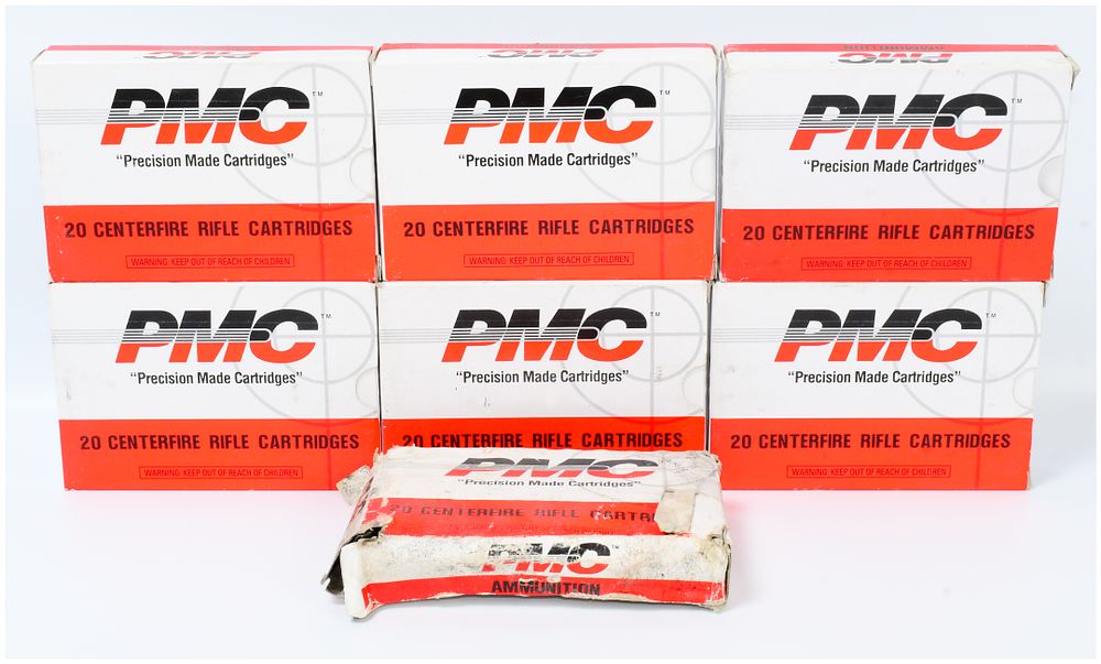 Lot 238: 140 Rounds PMC 30-06 Springfield 150 Gr. FMJ Centerfire Rifle Ammunition