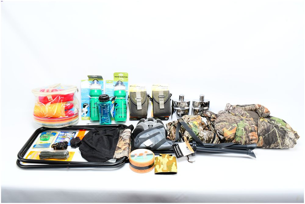 Lot 248: A Collection of Modern Outdoor, Hunting, and Survival Equipment