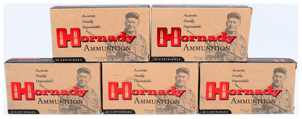 Lot 277: Hornady Custom .243 WIN 95 Grain SST Ammunition, 100 Rounds