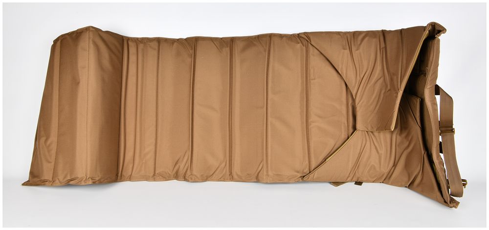 Lot 290: A Modern Tan Padded Shooting Mat or Tactical Case