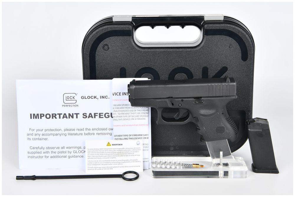 Lot 324: Glock 26 Generation 3 9x19mm Subcompact Semi-Automatic Pistol with Case and Accessories