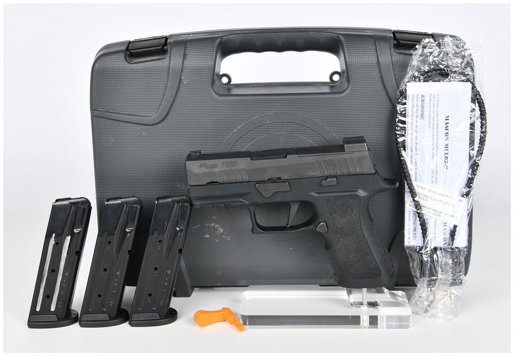 Lot 360: Sig Sauer P320XC-9-BXR3-VP 9mm Semi-Automatic Pistol, Cased with Four Magazines