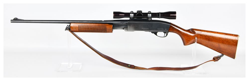 Lot 366: Remington Model 760 Gamemaster Pump-Action Rifle, .30-06 SPRG., with Scope