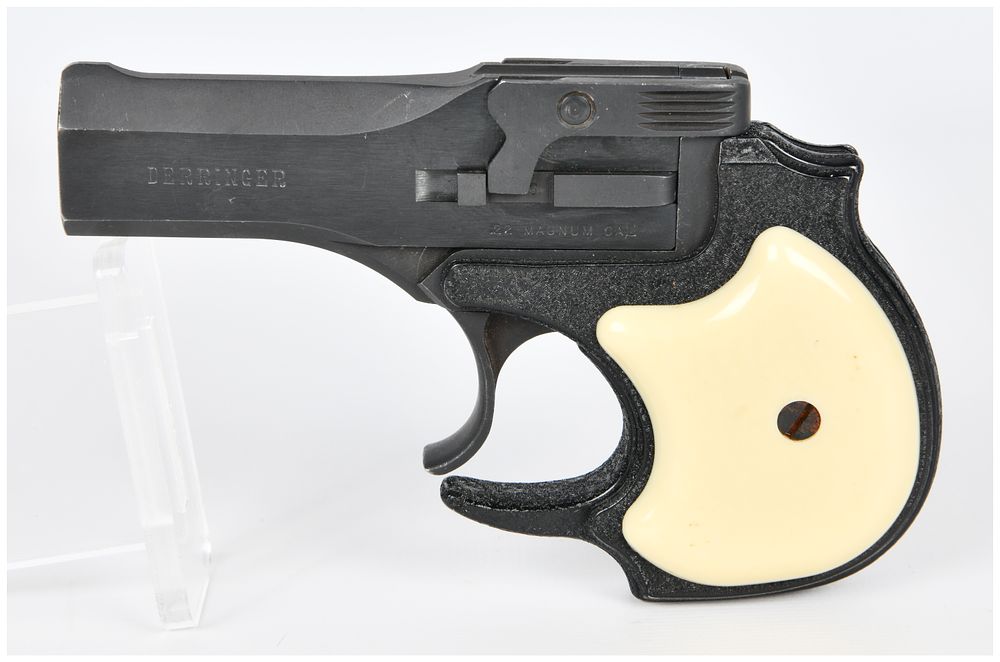 Lot 432: High Standard Model DM-101 .22 Magnum Derringer Pistol