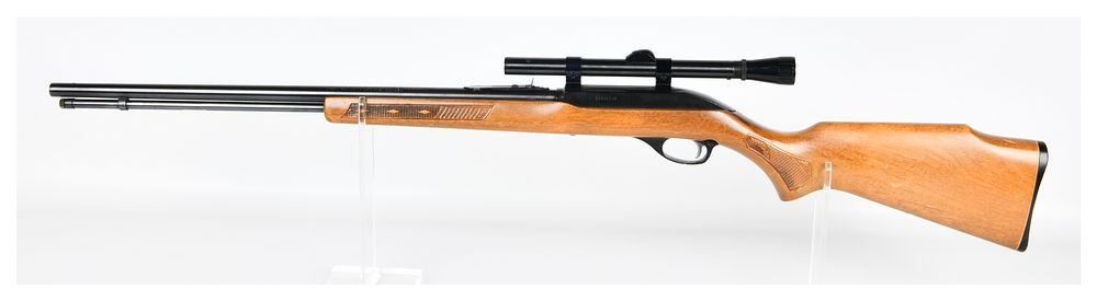 Lot 465: Marlin Glenfield Model 60 Semi-Automatic .22 LR Rifle with Weaver Scope