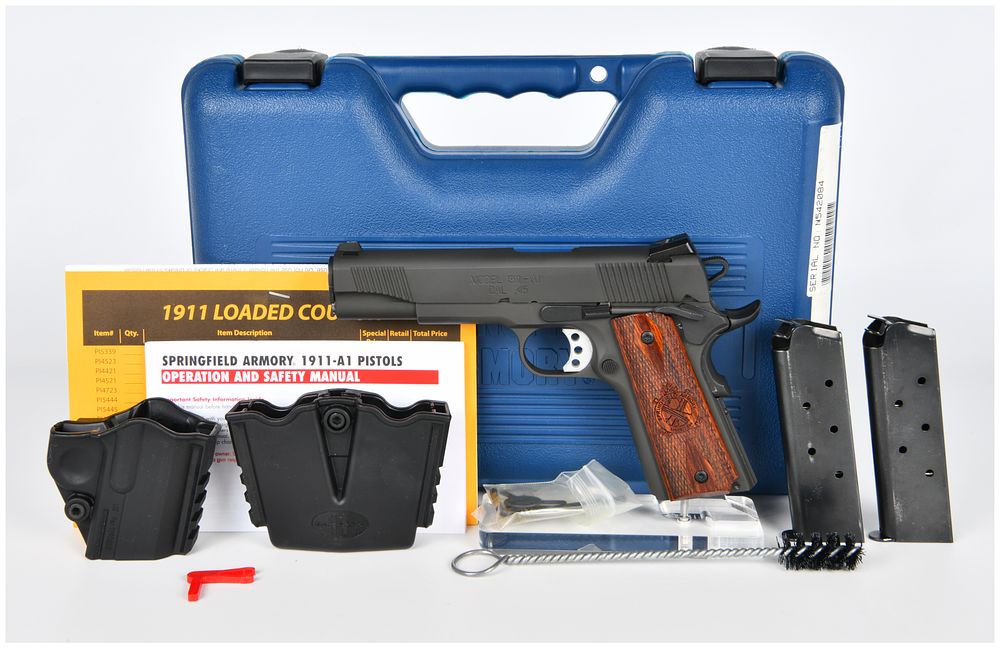 Lot 474: Springfield Armory Model 1911-A1 PX9109LP Semi-Automatic Pistol, .45 CAL