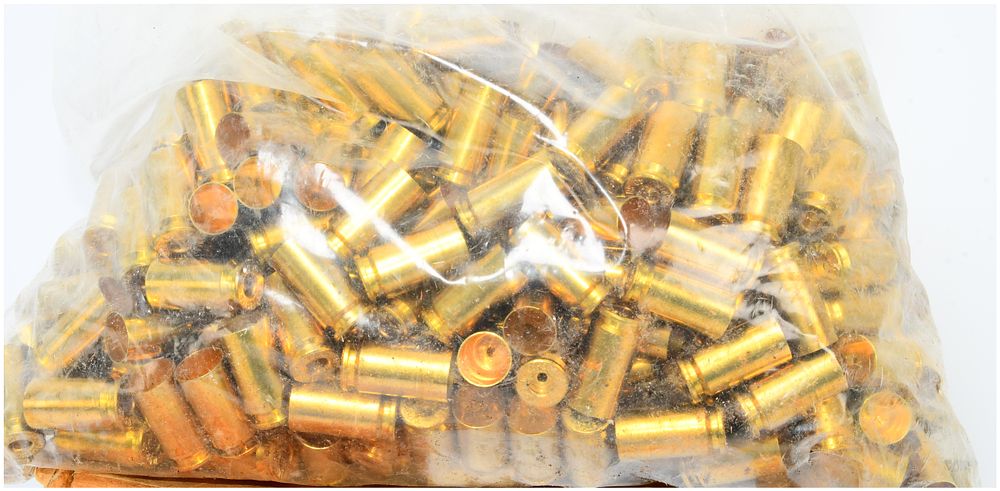 Lot 487: 500+ Count New Empty Brass Casings for Reloading .40 S&W