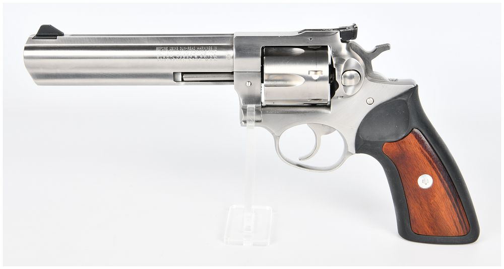 Lot 504: Ruger GP100 .357 Magnum Stainless Steel Revolver