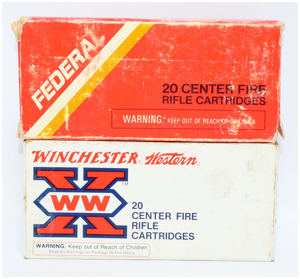 Lot 535: A Collection of Federal and Winchester Western .45-70 Government Ammunition, 39 Rounds