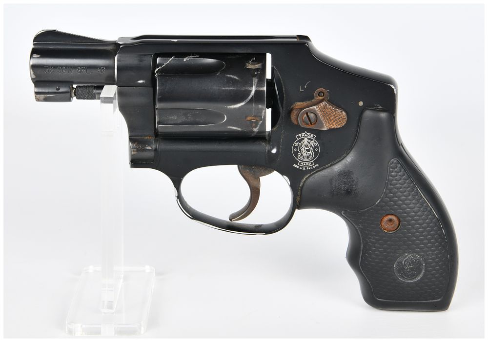 Lot 558: Smith & Wesson Model 442 Airweight .38 S&W SPL. +P Revolver