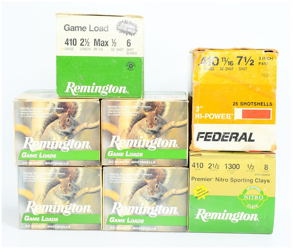 Lot 583: A Collection of 135 Rounds of Vintage Remington and Federal Shotgun Shotshells