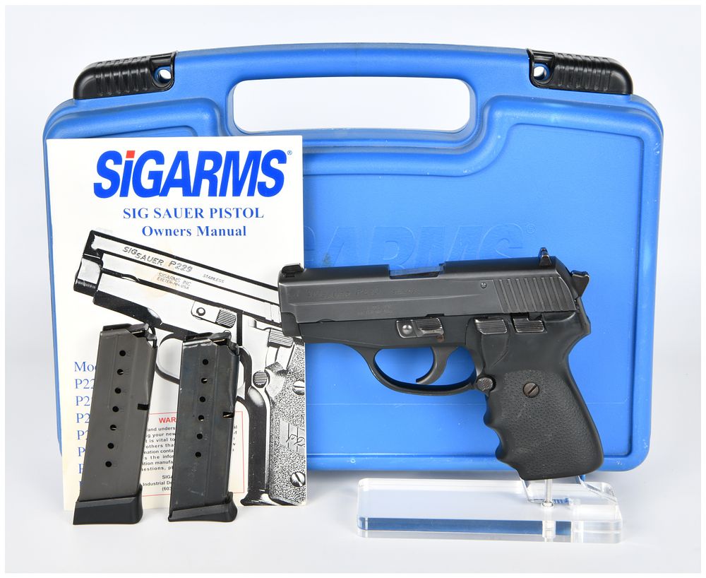 Lot 1059: Sig Sauer P239 Semi-Automatic Pistol, .357 SIG Caliber, with Case and Accessories